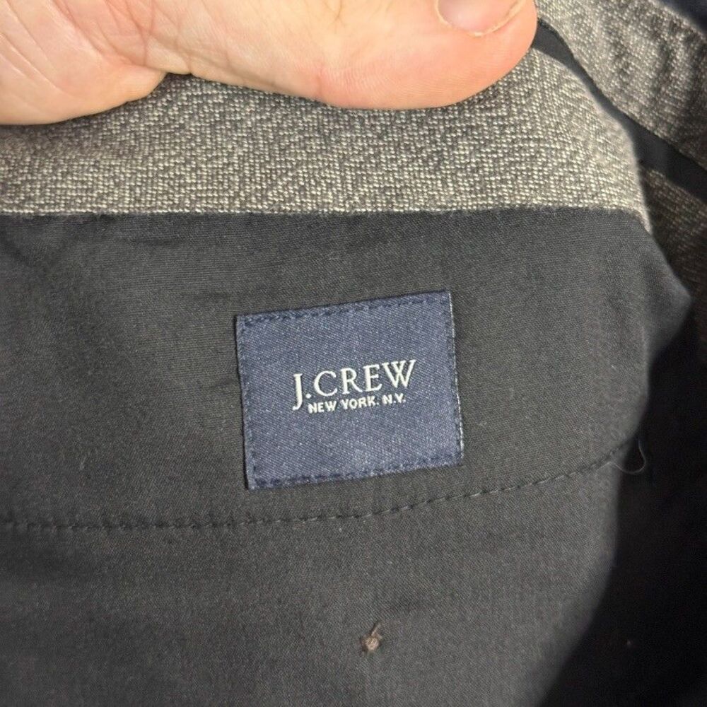 J Crew Pants Mens 29x32 Blue Urban Slim Fit Dress Slacks Wool Formal Preppy - Picture 11 of 15